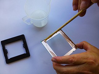 铝合金粘ABS塑料快干AB胶|粘接强度高,硬度较好,透明光亮{聚力}