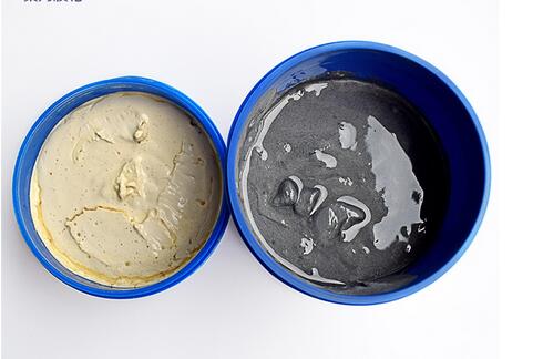 铸铁管子破裂修补，用聚力胶水的AB胶和铸铁修补剂简单方便