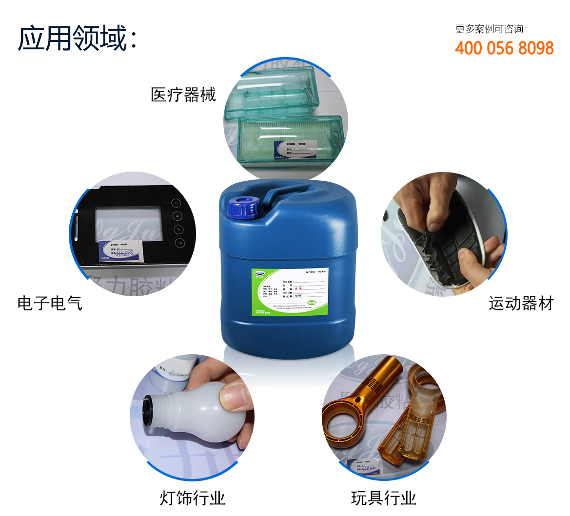 粘塑料的胶水应用领域