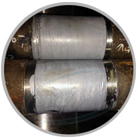 金属管道裂缝渗漏修补-聚力铸铁修补剂替代焊接能耐高温