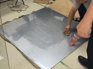 高强度金属胶水，固化后可弯折的钢板与钢板粘接胶水-聚力胶水