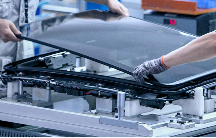 汽车天窗固定用什么胶 看汽车制造行业用胶方案