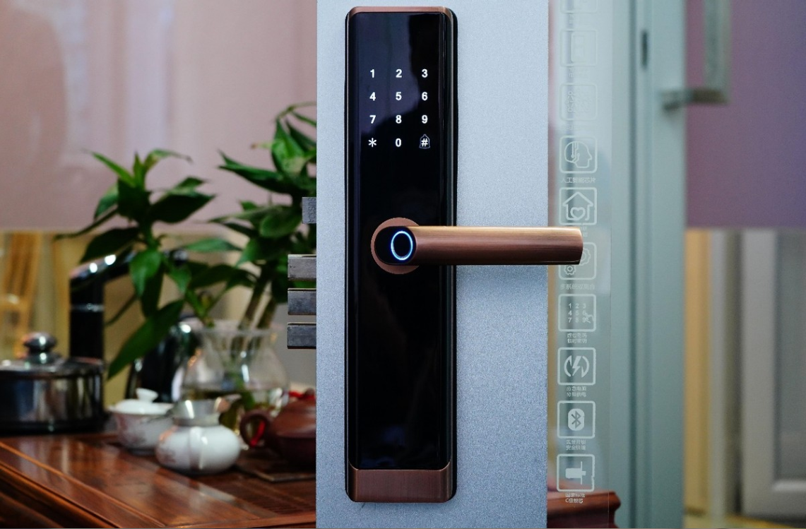 智能门锁密封胶案例，防水防潮绝缘防护